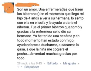 comentario sobre maternidad del H. Alvaro Cunqueiro