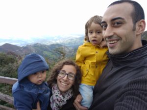 Nuestra familia de 4. Fotografía de Macarena Chacón