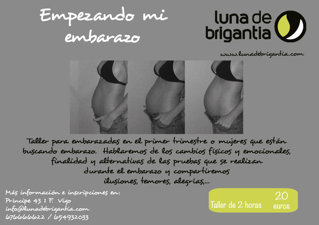 taller primer trimestre embarazo